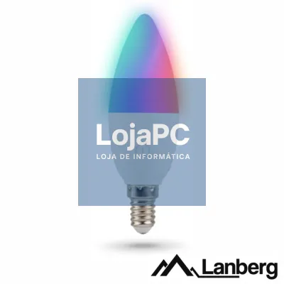Lâmpada E14 5W LED RGBW 3500K 450lm LANBERG