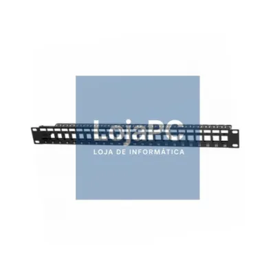 PEPEGREEN 24-PORT Cat 6 UTP PATCH PANEL (EMPTY)