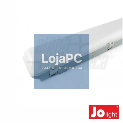 ARMADURA LED DUPLO 48W 120CM IP65 BRANCO NATURAL 4400LM