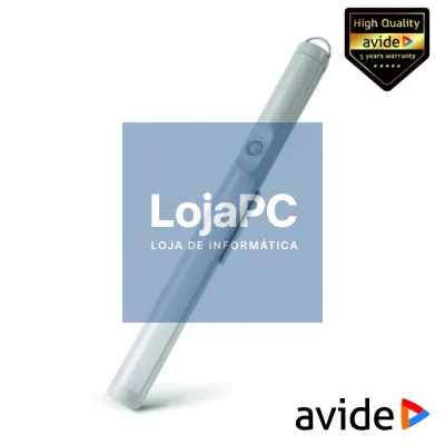 Armadura LED C/ Sensor E Bateria 2.5W 30cm 3000K 200lm AVIDE
