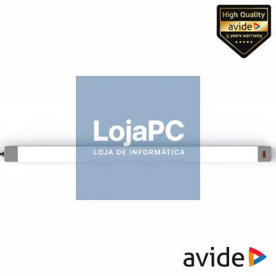 Armadura LED C/ Sensor 9W 60cm 3000K 500lm AVIDE