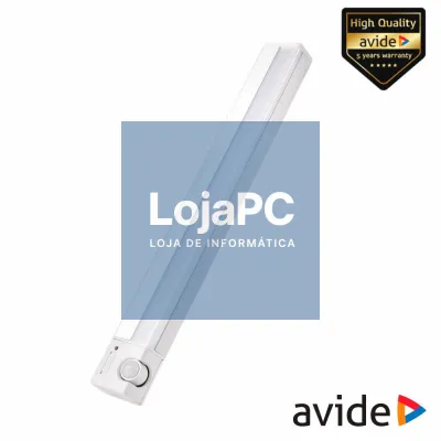 Iluminação LED C/ Sensor PIR e Bateria 2.5W 30cm P/ Armários