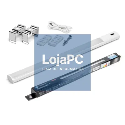 Iluminação LED C/ Sensor 3W 30cm P/ Armários 5700K 210lm