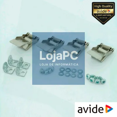 MOLAS METÁLICAS ECO P/ ENCASTRAR PAINEL LED AVIDE