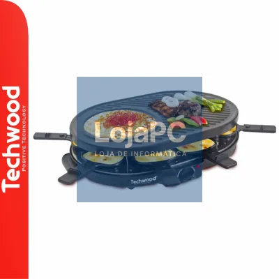 Grelhador Raclette 8 Pessoas 1400W TECHWOOD