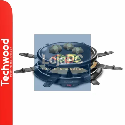 Grelhador Raclette 8 Pessoas 900W TECHWOOD