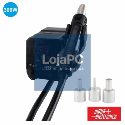 ESTAÇÃO DE SOLDAR E DESSOLDAR SMD AR QUENTE 300W