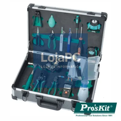 Mala Ferramentas Profissional Fibra Óptica PROSKIT