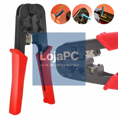 ALICATE DE CRAVAR 6P6C/6P4C/8P8C/RJ12/RJ45