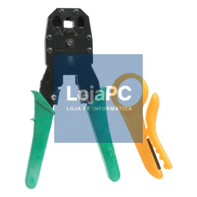 ALICATE DE CRAVAR 4P4C/6P4C/8P8C/RJ10/RJ11/RJ45