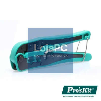 Alicate De Cravar 4p4c/6p4c/8p8c/RJ10/RJ11/RJ12/RJ45 PROSKIT