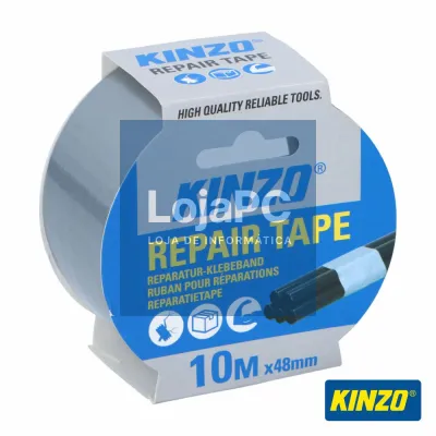 Fita Adesiva Americana Cinzento 48mm 10m KINZO