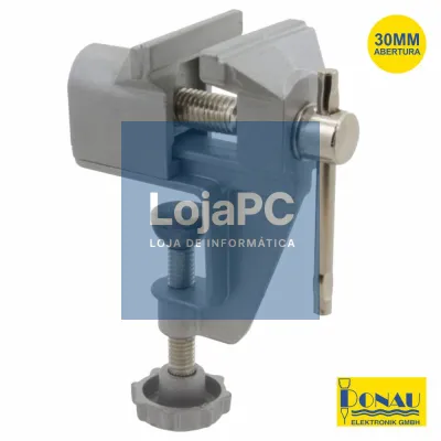 TORNO DE MESA COMPACTO EM ALUMÍNIO ABERTURA 30MM DONAU
