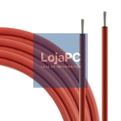Cabo Energia Solar 4mm² Vermelho