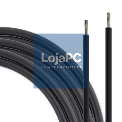 Cabo Energia Solar 6mm² Preto