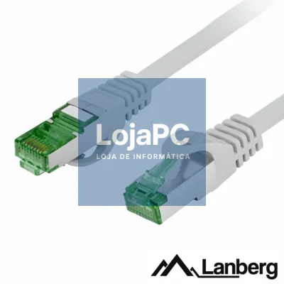 Cabo S/FTP LSZH CAT7 10m Cinzento LANBERG
