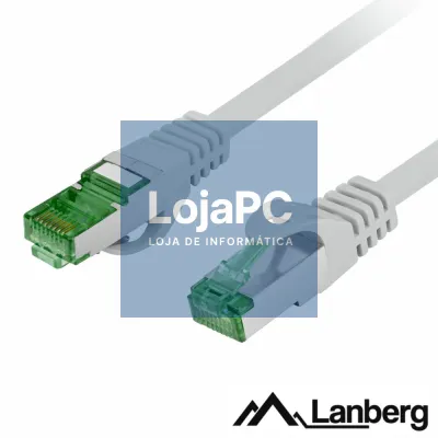 Cabo S/FTP LSZH CAT7 1m Cinzento LANBERG