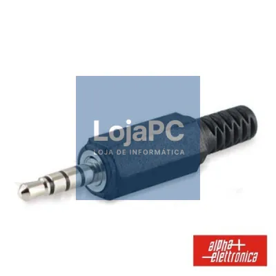 FICHA JACK MACHO 3.5MM 4P
