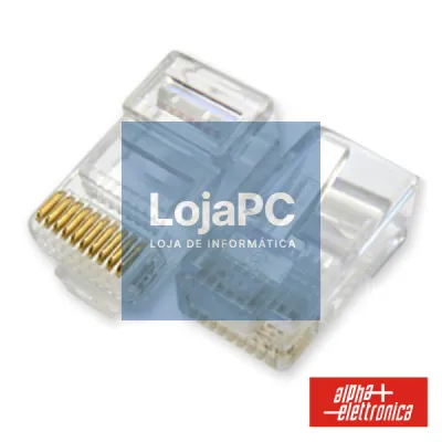FICHA TELEFONE RJ50 MODULAR 10P10C