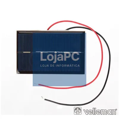 Painel Fotovoltaico 0.5V - 800mA VELLEMAN
