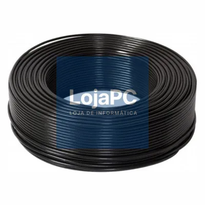 Cabo Solar Flexível 4mm Preto
