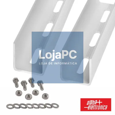 Conjunto de 2 Perfis P/ Paineis Fotovoltaicos ALPHA