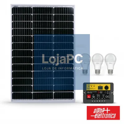 Kit Fotovoltaico 80W 12V S/ Bateria JOIN