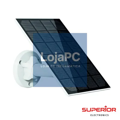 Painel Solar P/ Câmaras IP Micro-USB 5V 1A 5W SUPERIOR