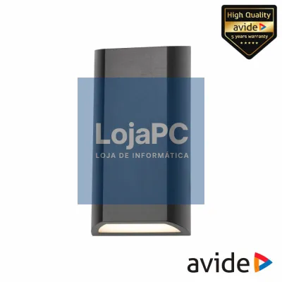 Candeeiro Parede LED 8W 4000K 335lm IP65 AVIDE