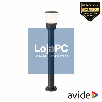 Candeeiro Exterior E27 100cm Preto AVIDE