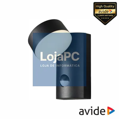 Candeeiro Parede LED 12W C/ Sensor 4000K 428lm IP54 AVIDE