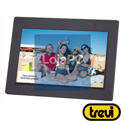 Moldura Digital Smart WIFI 10.1" Preto TREVI