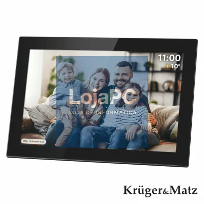 Moldura Digital FRAMEO Wi-Fi 10.1" Preto KRUGER MATZ