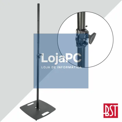 Suporte P/ Colunas Preto 1.8m 20kg BST