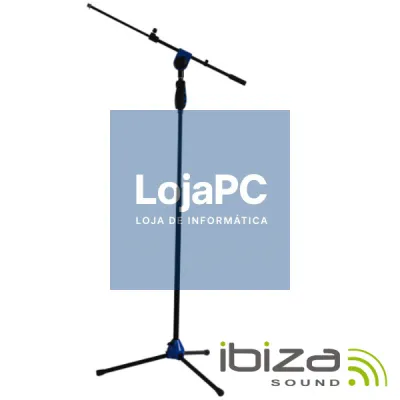 SUPORTE P/ MICROFONE UNIVERSAL AZUL IBIZA