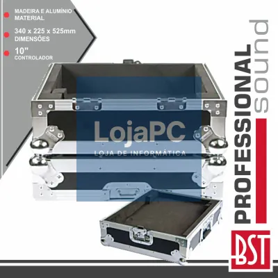 MALA TRANSPORTE DJ P/ CONTROLADOR 10" BST