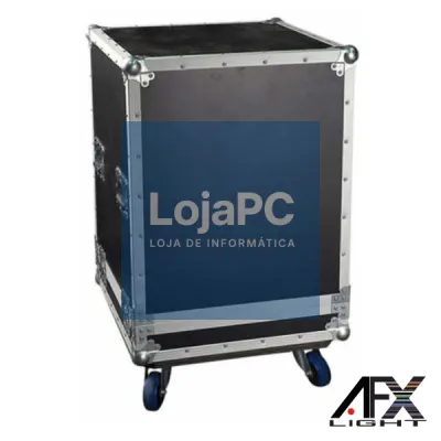 MALA TRANSPORTE DJ P/ 1MOVING HEAD BEAM2R RODAS AFXLIGHT