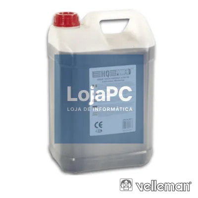LÍQUIDO DE FUMOS MUITO ALTA DENSIDADE 5L VELLEMAN