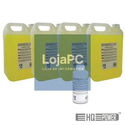 CONJUNTO 4 LÍQUIDOS FUMOS 5L E LÍQUIDO LIMPEZA HQ POWER