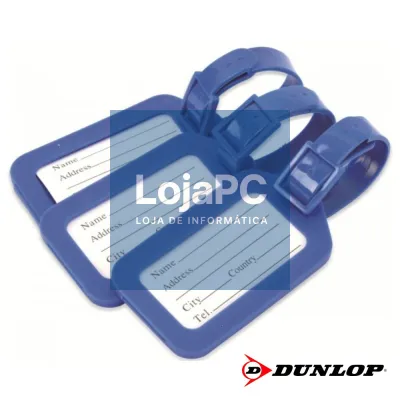 CONJUNTO PLACAS DE IDENTIFICAÇÃO P/ BAGAGENS DUNLOP