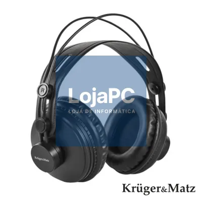 Auscultadores Stereo C/ Fios KrugerMatz