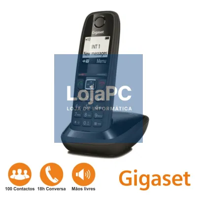 Telefone S/ Fios AS405H Preto Gigaset