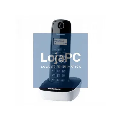 Telefone S/ Fios Preto PANASONIC