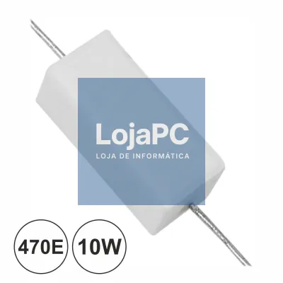 RESISTÊNCIA BOBINADA 470E 10W VELLEMAN