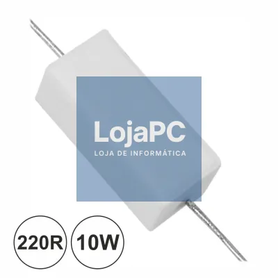 RESISTÊNCIA BOBINADA 220R 10W