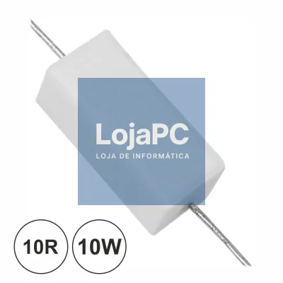 RESISTÊNCIA BOBINADA 10R 10W