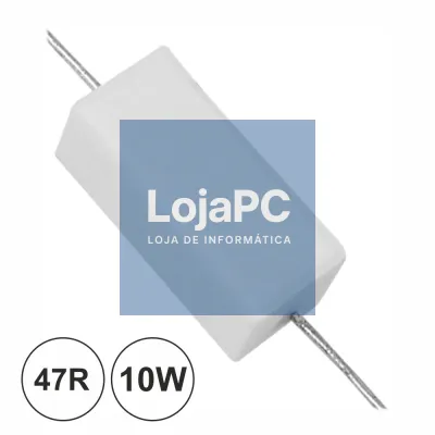 RESISTÊNCIA BOBINADA 47R 10W