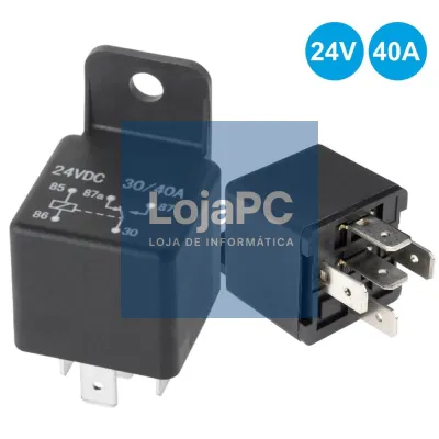 RELÉ 24VDC INVERSOR UNIPOLAR 40A/24V