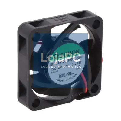 Ventoinha 12VDC 40x40x10mm 2 Fios EE40101S2-1000U-999 SUNON
