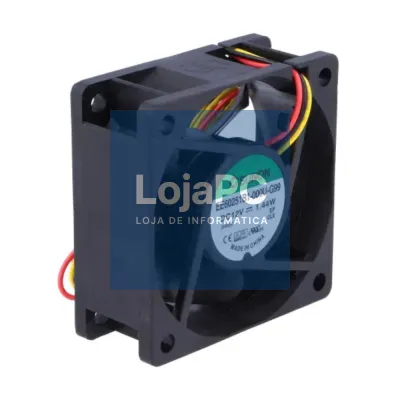 Ventoinha 12VDC 60x60x25mm 3 Fios EE60251B1-000U-G99 SUNON